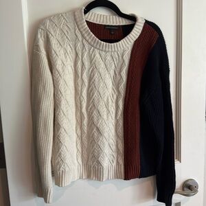 Banana republic multi colored sweater